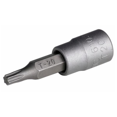 Vim Tools T20 Torx Bit 0.25 in. Drive Socket VIM-PFS4TR20